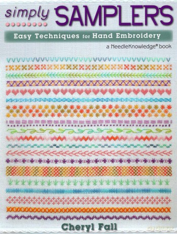 Simply Samplers: Easy Techniques for Hand Embroidery - heryl Fall [KSIĄŻKA]