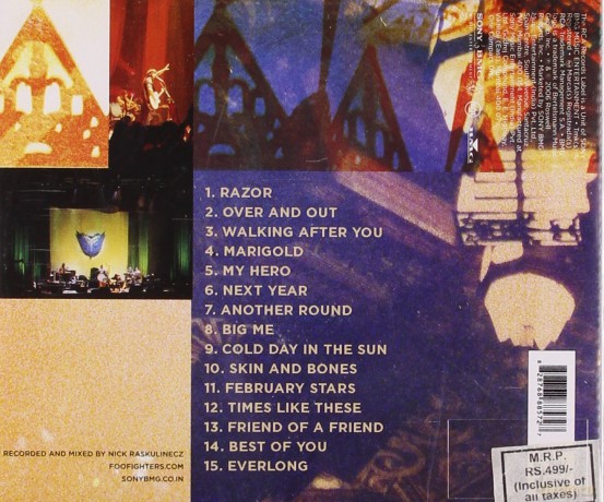 Foo Fighters: Skin And Bones [CD]
