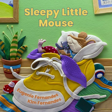 Sleepy Little Mouse: A Gentle Bedtime Storybook - A Sweet Rhyming Picture Book About a Tired Little Mouse Settling Down to Sleep, Perfect for Toddlers, Nursery and Preschool Bedtime Routines - Eugenie Fernandes [KSIĄŻKA]