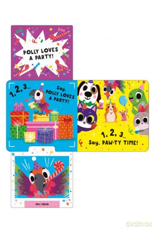 Snap Happy Heroes: My Party Camera: Novelty Board Book and Pretend Camera for Babies and Toddlers - Louise Matin [KSIĄŻKA]
