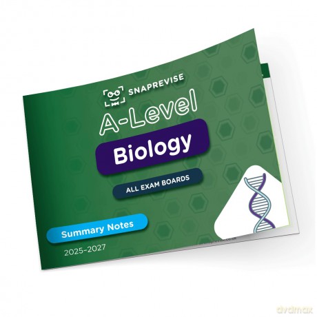 SnapRevise A-Level Biology Summary Notes - Snaprevise [KSIĄŻKA]