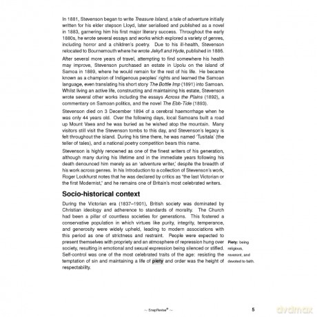 SnapRevise Strange Case of Dr Jekyll and Mr Hyde by Robert Louis Stevenson Text Guide - Sarah Montgomery [KSIĄŻKA]