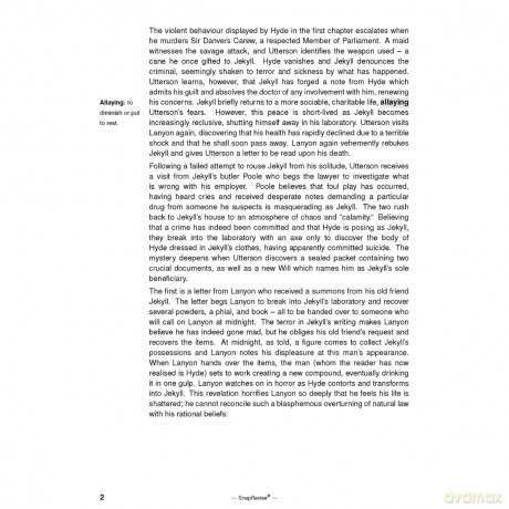 SnapRevise Strange Case of Dr Jekyll and Mr Hyde by Robert Louis Stevenson Text Guide - Sarah Montgomery [KSIĄŻKA]
