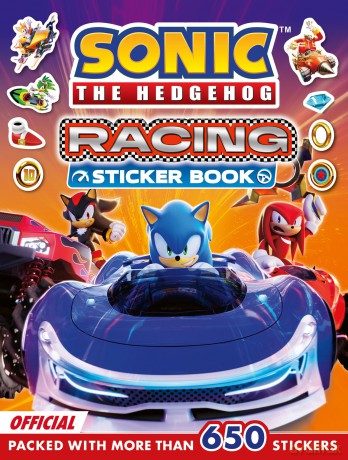 Sonic the Hedgehog Racing Sticker Book: NEW for 2026! A 100% official sticker activity book, perfect for kids aged 5, 6, 7, 8, 9 who are fans of the Sonic movies, TV shows and games. [KSIĄŻKA]