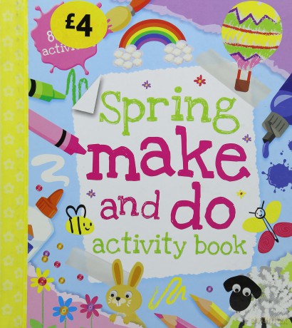 Spring Activity Book (Kids Art Series) [KSIĄŻKA]
