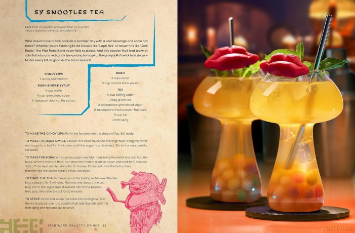 Star Wars: Galactic Drinks: From Mandalorian Mocktails to Cantina Cafs, Captivating Beverages Inspired by a Galaxy Far, Far Away! - Jenn Fujikawa [KSIĄŻKA]