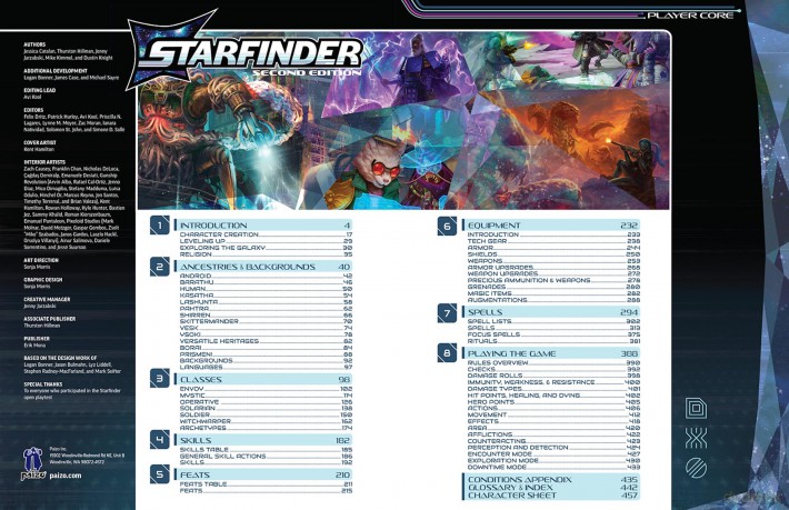 Starfinder RPG: Starfinder Player Core (S2) - J Et Al Catalan [KSIĄŻKA]