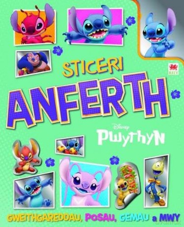 Sticeri Anferth Disney Pwythyn - Disney [KSIĄŻKA]