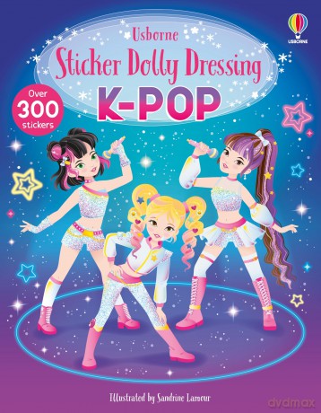 Sticker Dolly Dressing K-POP - Lesley Sims [KSIĄŻKA]
