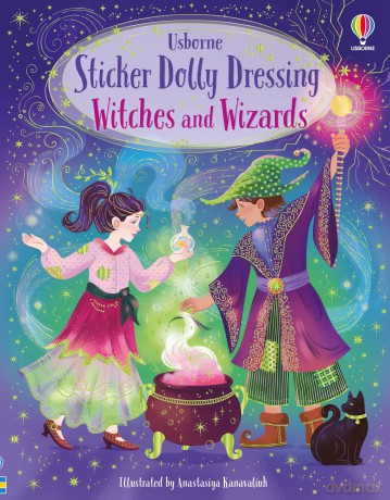 Sticker Dolly Dressing Witches and Wizards - Fiona Watt [KSIĄŻKA]