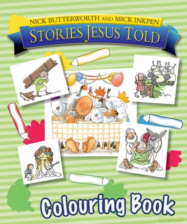 Stories Jesus Told Colouring Book - Nick Butterworth [KSIĄŻKA]