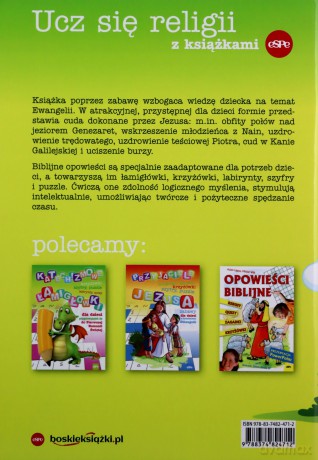 Cuda Jezusa. Historyjki obrazkowe, krzyżówki [KSIĄŻKA]