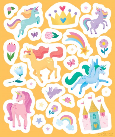 Super Cute Sticker Activity Wallet: Magical activities that travel with you [KSIĄŻKA]