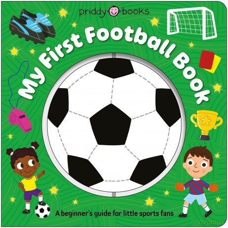 Super Spinners: My First Football Book: With a spinning football that little kids will love! - Priddy Books [KSIĄŻKA]