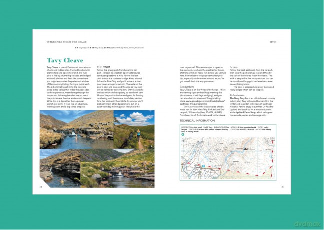 Swimming Wild in South West England: Over 50 wild swimming and open water swimming spots on the beaches, rivers, lakes and tidal pools of the West Country: 4 - Sian Lewis [KSIĄŻKA]