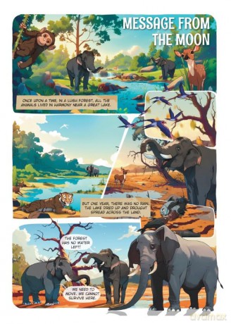 Tales from the Hitopadesha: Classic Indian Stories - Westland Books [KOMIKS]