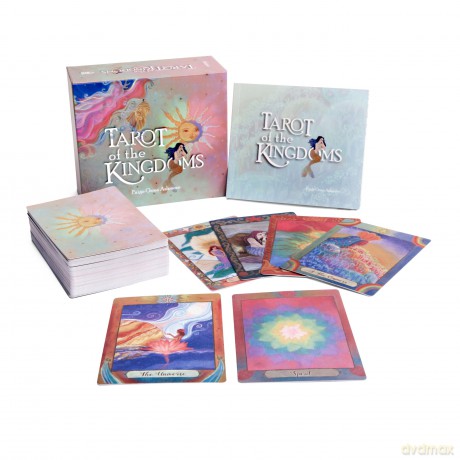 Tarot of the Kingdoms: (Tarot Kit Box Set with 80 Cards and Guide Book) - Paige Ashmore [KSIĄŻKA]