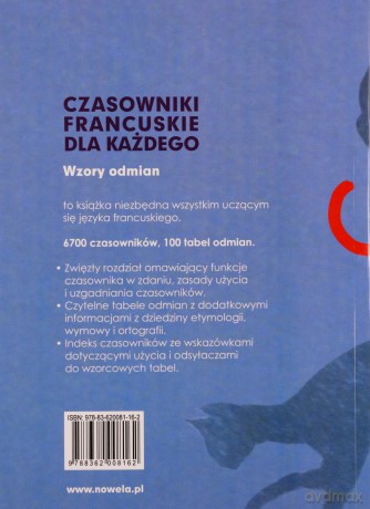 Czasowniki francuskie dla każdego Wzory odmian [KSIĄŻKA]