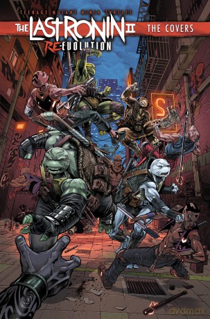 Teenage Mutant Ninja Turtles: The Last Ronin II: Re-Evolution--The Covers: The Last Ronin: Re-evolution the Covers - Esau Escorza [KOMIKS]