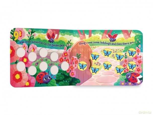 Ten Little Butterflies: A Counting Storybook - Sobotka Amanda [KSIĄŻKA]