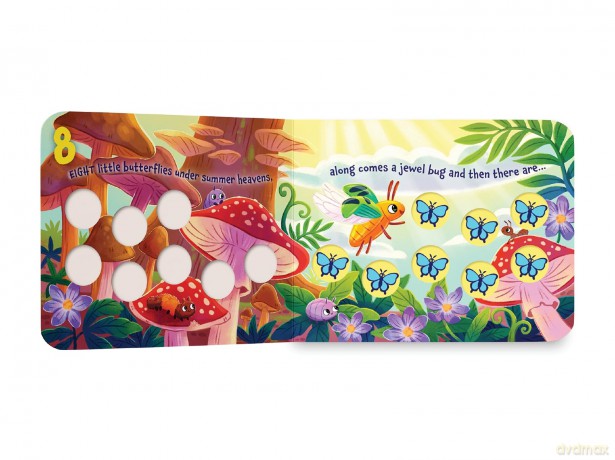 Ten Little Butterflies: A Counting Storybook - Sobotka Amanda [KSIĄŻKA]