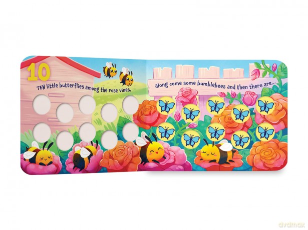 Ten Little Butterflies: A Counting Storybook - Sobotka Amanda [KSIĄŻKA]