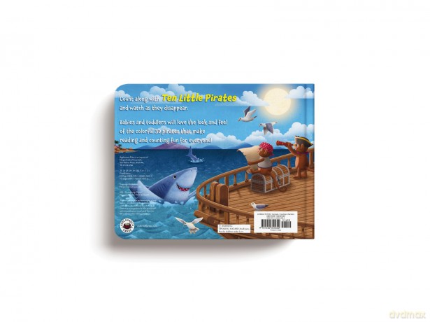 Ten Little Pirates: A Counting Storybook - Sobotka Amanda [KSIĄŻKA]