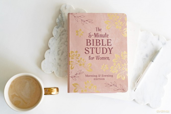 The 5-Minute Bible Study for Women: Morning and Evening Edition - Compiled By Barbour [KSIĄŻKA]