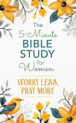 The 5-Minute Bible Study for Women: Worry Less, Pray More - Jean Fischer [KSIĄŻKA]