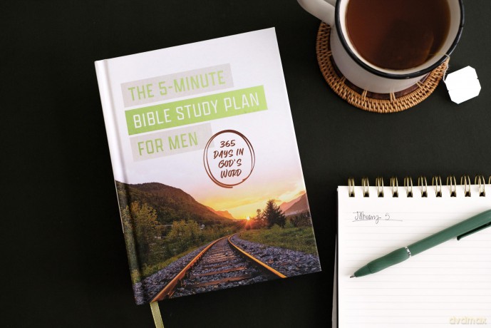 The 5-Minute Bible Study Plan for Men: 365 Days in God's Word - Compiled By Barbour [KSIĄŻKA]