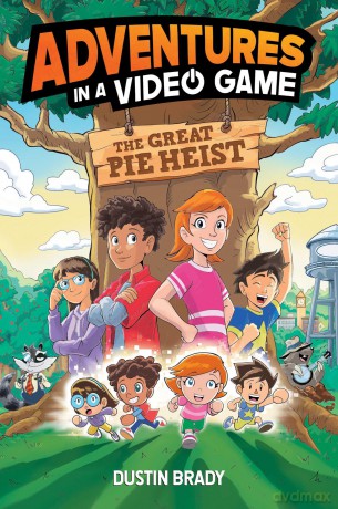 The Adventures in a Video Game: Great Pie Heist (Volume 4) - Dustin Brady [KSIĄŻKA]