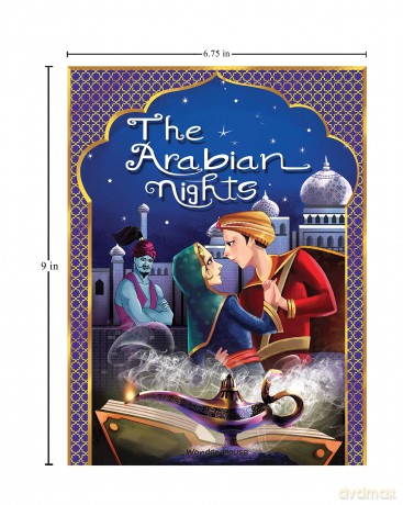 The Arabian Nights: Illustrated Book For Children: Abridged and Illustrated (Classic Tales from India) - Wonder Books [KSIĄŻKA]