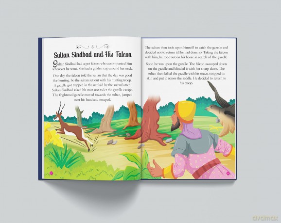 The Arabian Nights: Illustrated Book For Children: Abridged and Illustrated (Classic Tales from India) - Wonder Books [KSIĄŻKA]