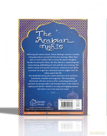 The Arabian Nights: Illustrated Book For Children: Abridged and Illustrated (Classic Tales from India) - Wonder Books [KSIĄŻKA]