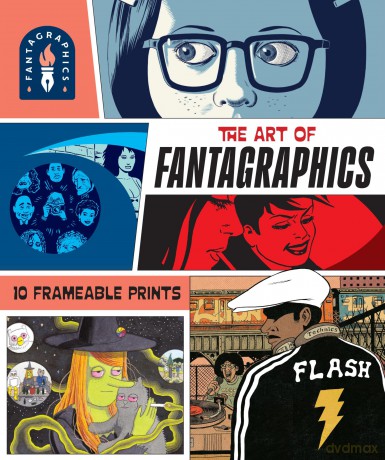 The Art of Fantagraphics Poster Book: 10 Frameable Prints [KOMIKS]