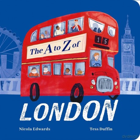 The A-Z of London - Nicola Edwards [KSIĄŻKA]