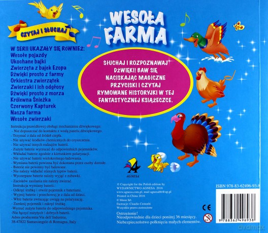 Czytaj i słuchaj. Wesoła farma [KSIĄŻKA]