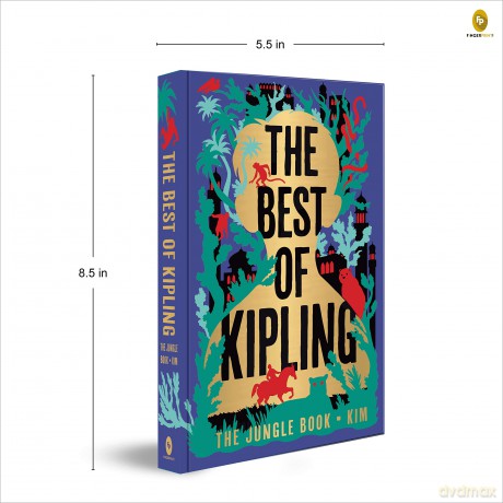 The Best of Kipling - The Jungle Book, Kim (Deluxe Hardbound Edition) - Rudyard Kipling [KSIĄŻKA]