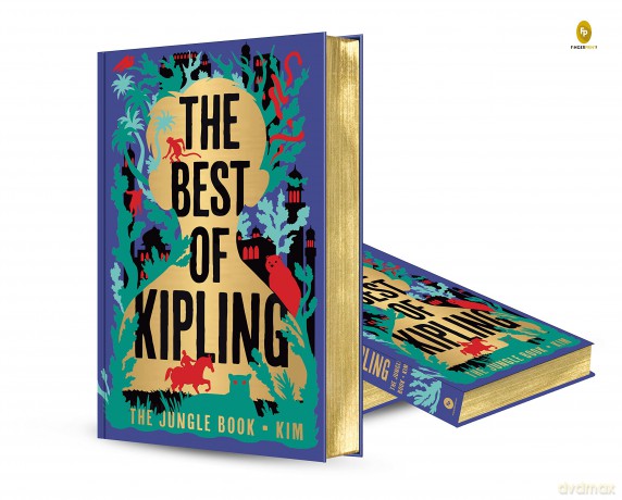 The Best of Kipling - The Jungle Book, Kim (Deluxe Hardbound Edition) - Rudyard Kipling [KSIĄŻKA]