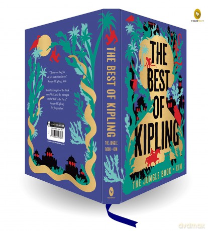 The Best of Kipling - The Jungle Book, Kim (Deluxe Hardbound Edition) - Rudyard Kipling [KSIĄŻKA]