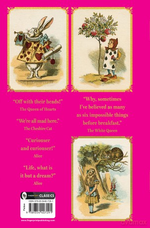 The Best of Lewis Carroll - Alice's Adventures in Wonderland; Through the Looking-Glass; What Alice Found There (Deluxe Hardbound Edition): Three Titles - Lewis Carroll [KSIĄŻKA]