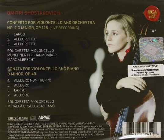 Sol Gabetta: Shostakovich [CD]