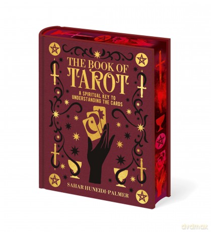 The Book of Tarot: Deluxe Gift Edition with Sprayed Edges - Sahar Palmer [KSIĄŻKA]