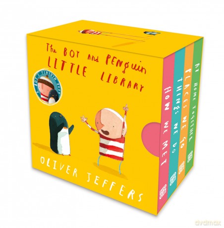 The Boy and Penguin Little Library: A collection of 4 mini board books from the creator of Lost and Found - the perfect gift for babies and toddlers! - Oliver Jeffers [KSIĄŻKA]