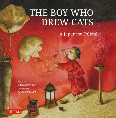 The Boy Who Drew Cats: A Japanese Folktale - Lafcadio Hearn [KSIĄŻKA]