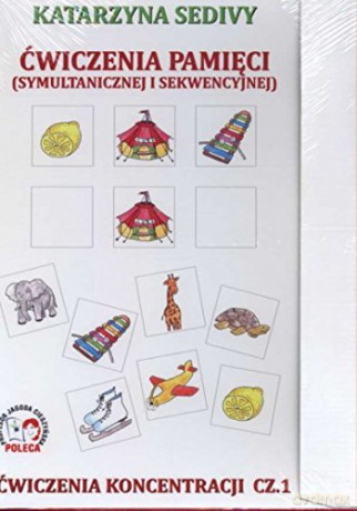Ćwiczenia pamięci symultaniczej i sekwencyjnej 1 [KSIĄŻKA]