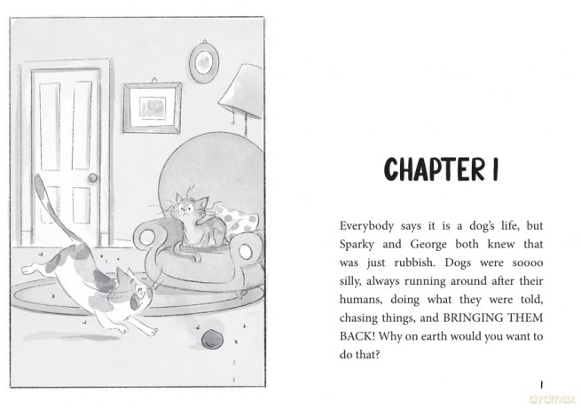 The Catventures of Sparky and George - Alan Windram [KSIĄŻKA]