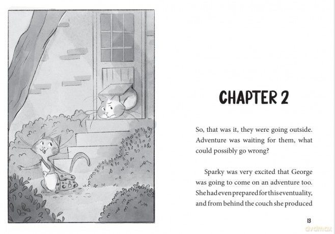 The Catventures of Sparky and George - Alan Windram [KSIĄŻKA]