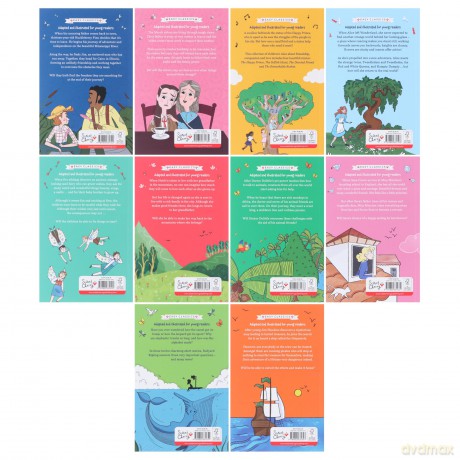 The Children's Easy Classics 10 Book Collection Volume 2 - Adapted for Readers Aged 7-9! [KSIĄŻKA]