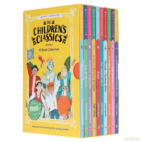 The Children's Easy Classics 10 Book Collection Volume 2 - Adapted for Readers Aged 7-9! [KSIĄŻKA]